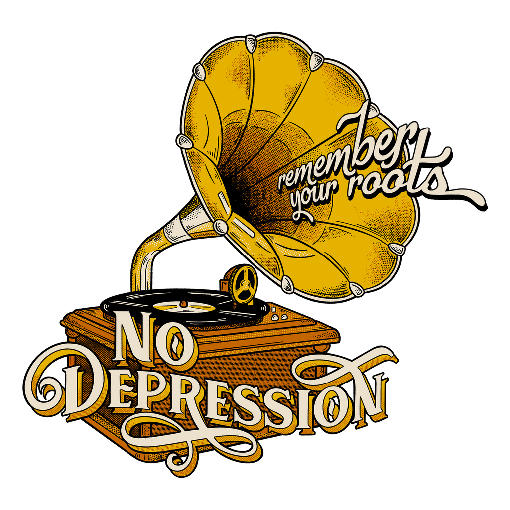 No Depression 100% Recycled T-Shirt – Remember Your Roots