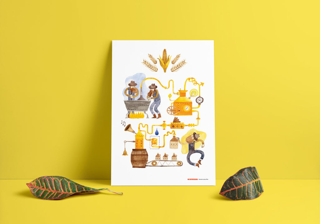 Moonshiner Print