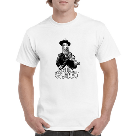 Fiddler T-Shirt - Unisex White