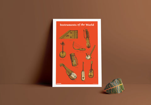 Instruments of the World Print